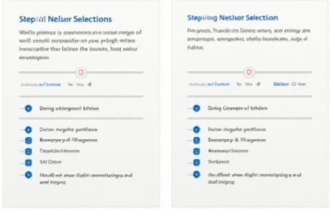 Design & Selection Step